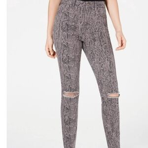 Rewash ,Stevie  Skinny High Rise Jeans, Gray Pigment‎ Size 25,NWT